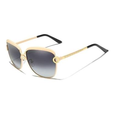 Imagem de Óculos de Sol Kingseven Feminino Moderno Lentes Polarizadas e Proteção