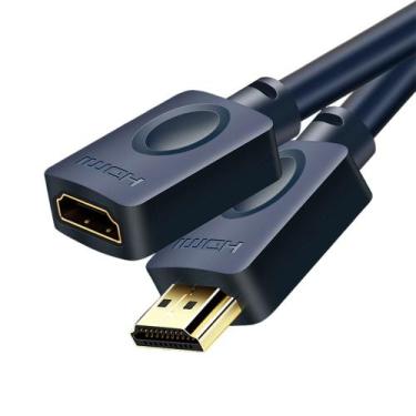 Imagem de Cabo Extensor Hdmi 2.0 Fullhd 4k Extensão Tv 1m CableTime