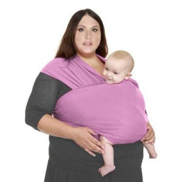 Imagem de Baby Sling PLUS SIZE Mamãe Canguru Malha 100% Algodão - RAFALORO ENXOV