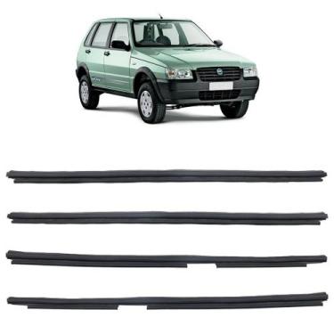 Imagem de Kit Pestana Externa/Interna Uno 1985 A 2010 2 Portas - Sanofris, Direi