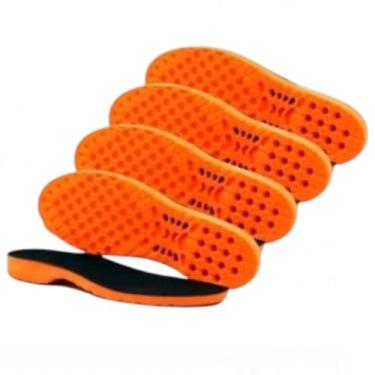 Imagem de Kit 4 Palmilhas Ortopédica Em Gel Para Sapatos Botas Coturno (41/42)