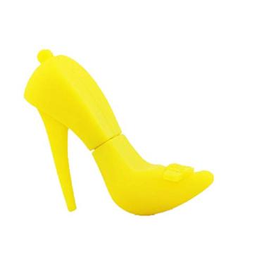 Imagem de Modelo de salto alto amarelo de 32 GB PenDrive Cartão Flash PenDrive USB Pen Drive USB Pen Drive USB Flash Disk Memory Stick USB Drive