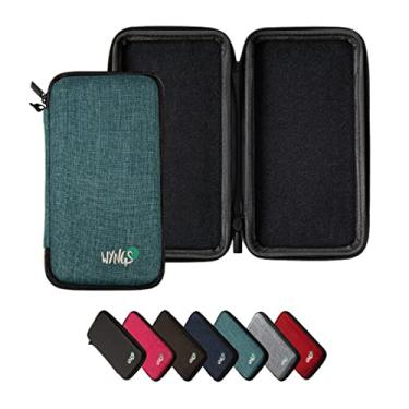 Imagem de WYNGS Capa protetora para TI 84 Plus/TI 83 Plus/Casio FX-9860GII / Casio FX-9750 GIII/Casio PRIZM FX-CG 50 Calculadora gráfica em turquesa