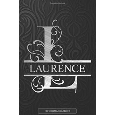 Imagem de Laurence: Silver Letter L The Laurence Name - Laurence Name Custom Gift Planner Calendar Notebook Journal