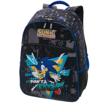 Imagem de Mochila Escolar, Sonic Dont Stop, Pacific