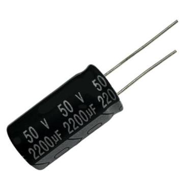 Imagem de 2 PÇS CAPACITOR ELETROLITICO 2200X50V - 2200 UF X 50V - 105º - KETUO