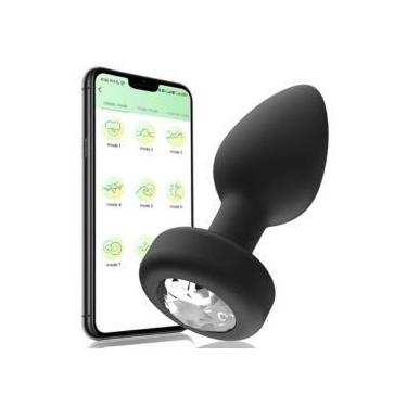 Imagem de Vibrador Plug Anal por Aplicativo Bluetooth Estimulador Anal para Sexo