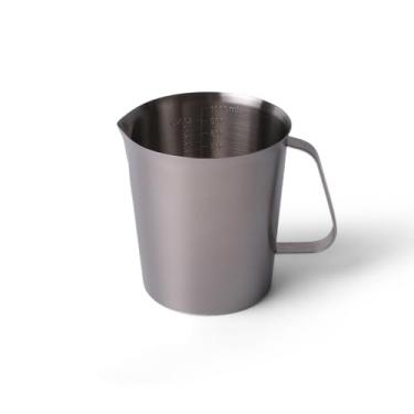 Imagem de Stainless Steel Measuring Pitcher, 1000ml/32oz Capacity, Dual Scale Markings