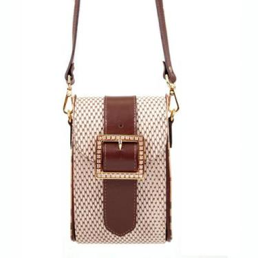 Imagem de Bolsa Transversal Estruturada em Couro Artlux 9052, Trisse