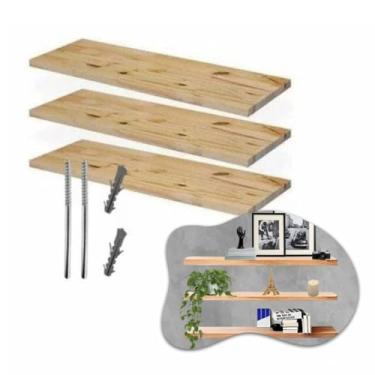 Imagem de Tabua De Pinus 3un Para Prateleira