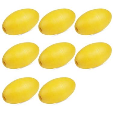 Imagem de Flutuadores de corda marítimos, flutuadores ovais de 4/8 peças, boia de água profunda, flutuadores de corda de esqui aquático, linhas de âncora, boias marcadoras de pesca em águas profundas para
