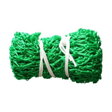 Imagem de simhoa Rede de feno de alimentação lenta, bolsa de malha suspensa, fácil de pendurar espaço para economizar um alimentador de cavalos portáteis, saco de feno, Green 50inch