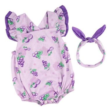 Imagem de Conjunto de Roupas para Boneca Reborn (17-22 polegadas) com Faixa de C