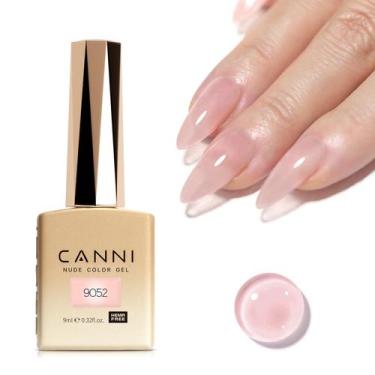 Imagem de Verniz em Gel CANNI Jelly Nude Pink Translúcido - 10ml