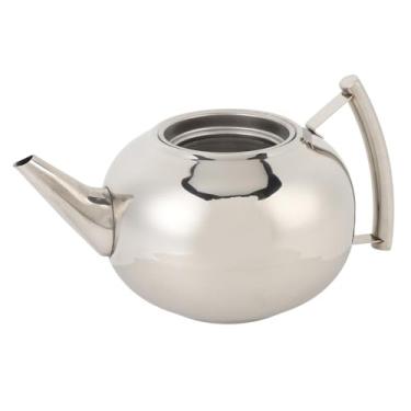 Imagem de Panela de chá de Aço Inoxidável, Chaleira de Aço Inoxidável Bule de Aço Inoxidável Com Design de Vazamento de Infusor Destacável Tampa Incorporada para Cerveja Segura (2.0L/2000ml)