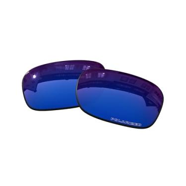 Imagem de Lentes de substituição OOWLIT compatíveis com óculos de sol Oakley TwoFace XL, Sapphire Combine8™ Polarized, One Size