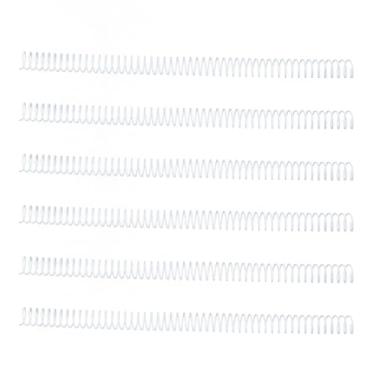 Imagem de Bobinas de Encadernação Em Espiral de 16 Mm, Capacidade de 140 Folhas, 48 ​​loops, 4: 1 Pitch, Papel A4 Com Função de Torneamento de Página de 360 ​​°, Corte No Tamanho Dos