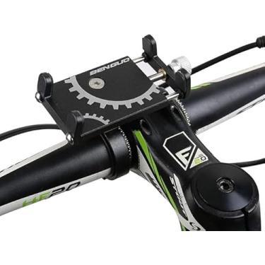 Imagem de Suporte Para Celular GPS Bike Bicicleta E Moto Em Aluminio Articulado 360º Guidão Universal