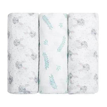 Imagem de Papi Textil Cueiro Swaddle Papi Soft Estampado 80Cm X 80Cm Contem 03 Un