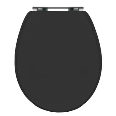 Imagem de Tampa de Vaso Ravena/Targa/Izy/Studio Preto Mdf Sicmol