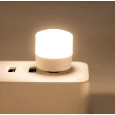 Imagem de Mini luz Luminária Lâmpada Led Usb Notebook PC LUZ AMARELA Ambiente - 