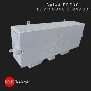 Imagem de Kit 20 caixa dreno vertical infra.p/ar condicionado branco - REUE ILUM