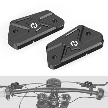 Imagem de NICECNC Protetor de tampa de reservatório de freio preto compatível com Surron Light bee X Surron Light bee S Surron Light bee L1E Segway X160 Segway X260, consulte o ajuste