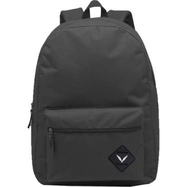 Imagem de Mochila Escolar Básica Juvenil Masculina Adulto Yepp MM9116, Cinza
