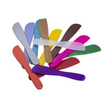 Imagem de Kit 10 Espátula Para Aplicação de Cera Plastica Profissional Reforçada