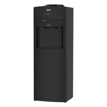 Imagem de Bebedouro de Coluna para Garrafão Compacto eos Mineralle Compressor Preto EBC05PC 220V