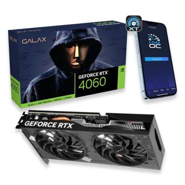 Imagem de Gpu nv RTX4060 8GB 1-CLICK oc 2X V2 GDDR6 128BIT Galax 46NSL8MD9NXV