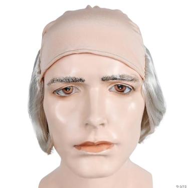 Imagem de Lacey Wigs Peruca curta branca careca