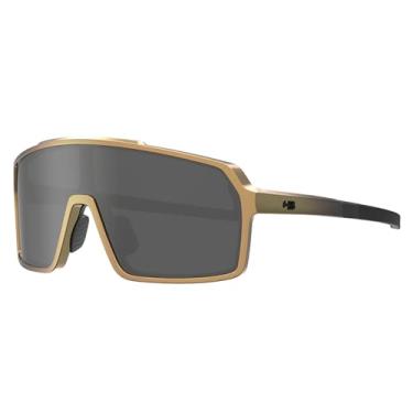 Imagem de HOT BUTTERED - Óculos de Sol HB GRINDER - Proteção UV, Óculos Escuros Masculino e Feminino, Performance Esportes Ciclismo - Preto Esportivo, Lente Fume