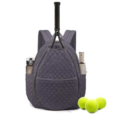 Imagem de Sucipi Bolsas De Tênis Femininas, Bolsa Leve Acolchoada Para Raquetes Tênis, Mochila Grande Capacidade Pickleball, Badminton