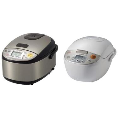 Imagem de Conjunto de Panelas Zojirushi 3-Cups e 5.5-Cups Micom Rice Cooker & Warmer, Ideal para Cozinhar e Manter Arroz Fresco, com Tecnologia