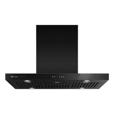 Imagem de Coifa De Ilha 90cm Painel Touch Preta 220v - Electrolux