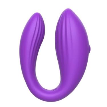 Imagem de Vibrador De Casal 10 Modos De Vibração Com Controle Via Aplicativo Intimidade Prazer Mútuo [ROXO]