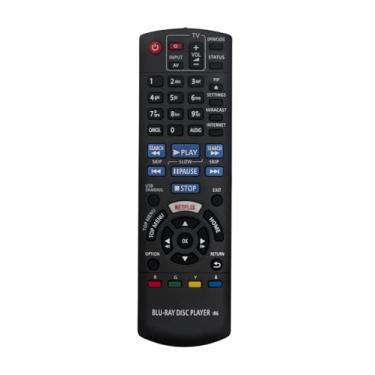 Imagem de ALLIMITY Controle remoto de substituição N2QAYB001027 compatível com gravador Blu-ray Panasonic Home Cinema DMP-BDT280PU DMP-BDT270 DMP-BDT270PU