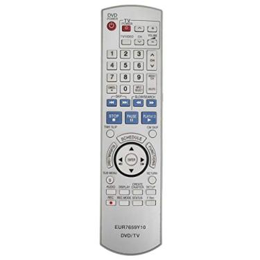 Imagem de Controle remoto de substituição EUR7659Y10 aplicável para gravador de DVD Panasonic DMR-ES25 DMR-ES15 DMR-ES15P DMR-ES15PC DMR-ES15S DMR-ES16
