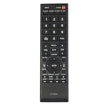 Imagem de PERFASCIN CT-90325 Controle remoto de substituição universal adequado para Toshiba TV 32C110U 22Sl400 24L4200U 32L4200U 40L5200U 19AV600 55HTLU