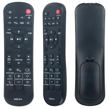 Imagem de Novo controle remoto de substituição adequado para JBL 9.1 Soundbar 5.1 Soundbar 3.1 Soundbar 2.1 Soundbar 2.0 Soundbar JBL2GBAR51IMBLKAM Bar 5.1 Surround SoundBar System Bar 9.1 Bar 5.1 Bar 3.1 Bar