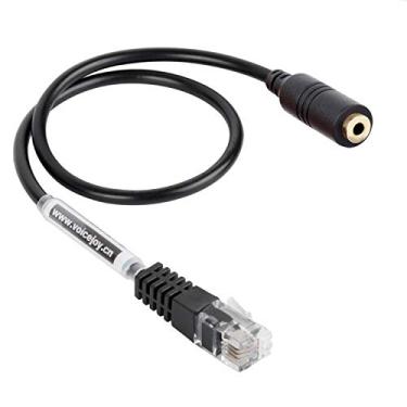 Imagem de VoiceJoy Adaptador de fone de ouvido/conversor VoIP 2,5 mm para plugue RJ9/RJ10 SOMENTE para telefones Cisco, série Cisco 794X 797X 796X 88XX 99XX