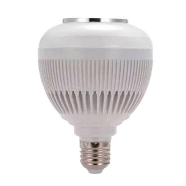 Imagem de Lâmpada Musical E Caixa De Som 12w Bluetooth Luz Led Rgb Com Controle Remoto