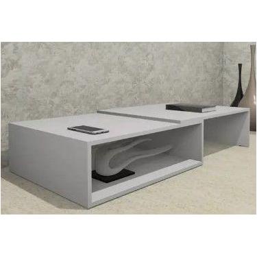 Imagem de Mesa de centro extensível Designer - DesignerDecor, Branco