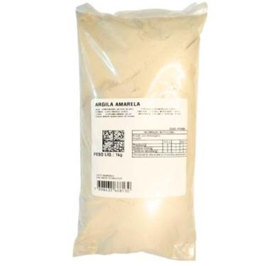 Imagem de Argila Amarela 100% Pura 1 kg Linea Verde