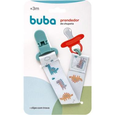 Imagem de Prendedor de Chupeta BUBA Magic - Dinossauro