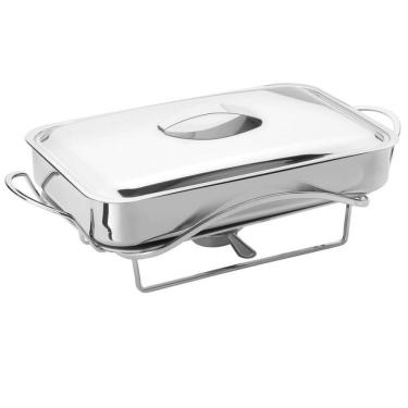 Imagem de Rechaud Forma Elegance Retangular Inox