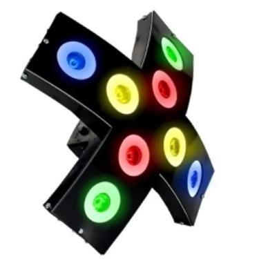 Imagem de Jogo De Luz 8 Canhão De Led Ritmico Iluminação