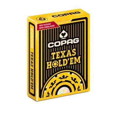 Imagem de Baralho 100% Plástico Texas Holdem - Copag