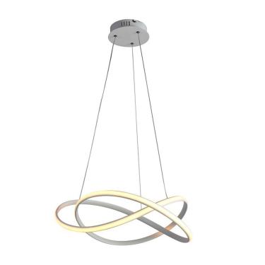 Imagem de Pendente Led Nodo Branco 3000k 36w - Bella Iluminação